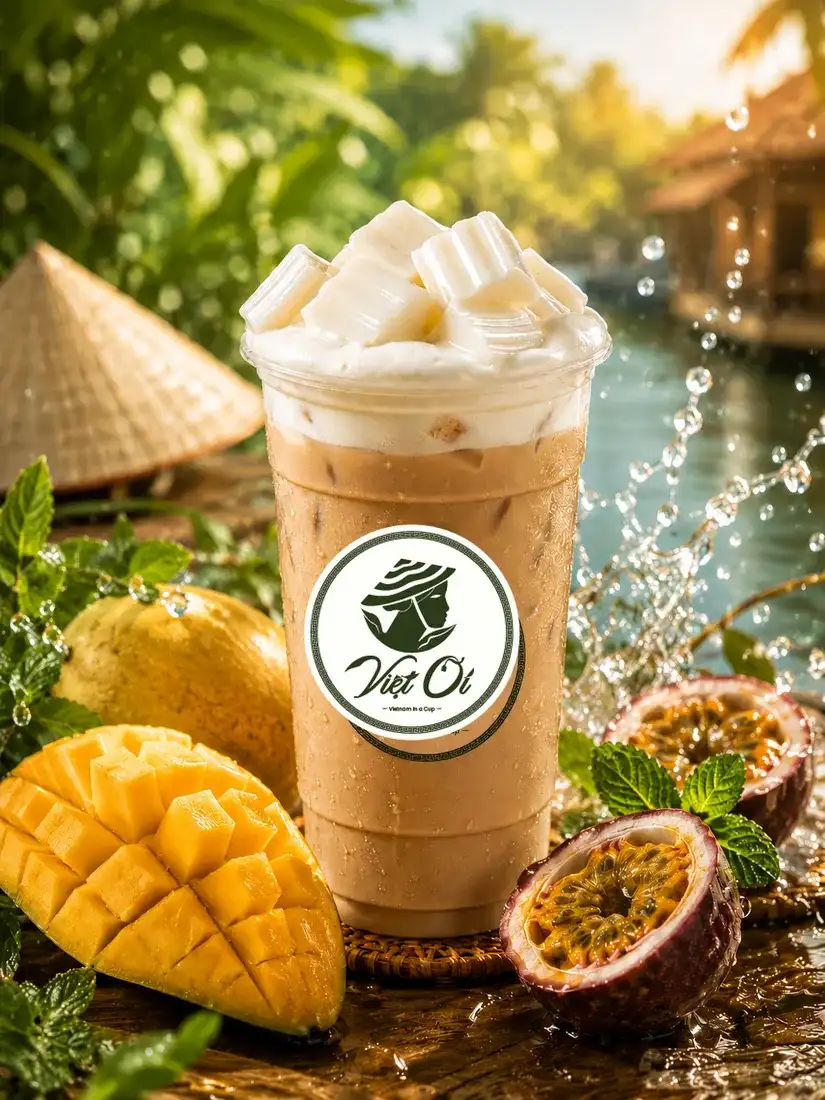 Almond Fresh Cheese Milk Tea