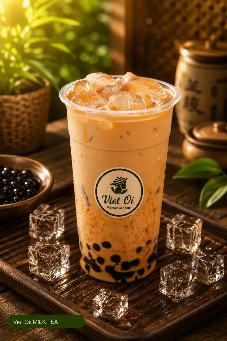 Brown Sugar Boba Milk Tea