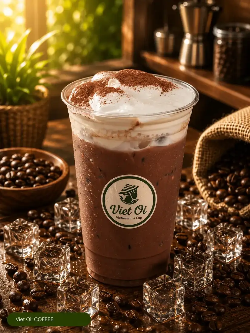 Cacao with Salted Cream
