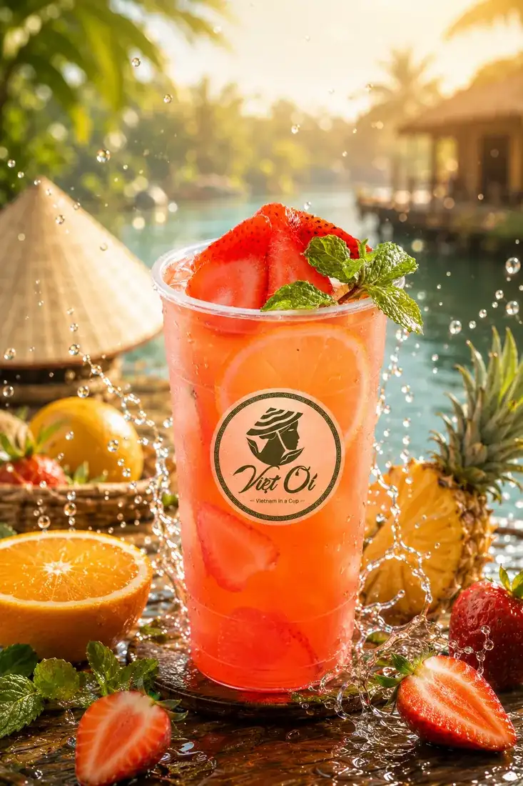 Fresh Strawberry Tea