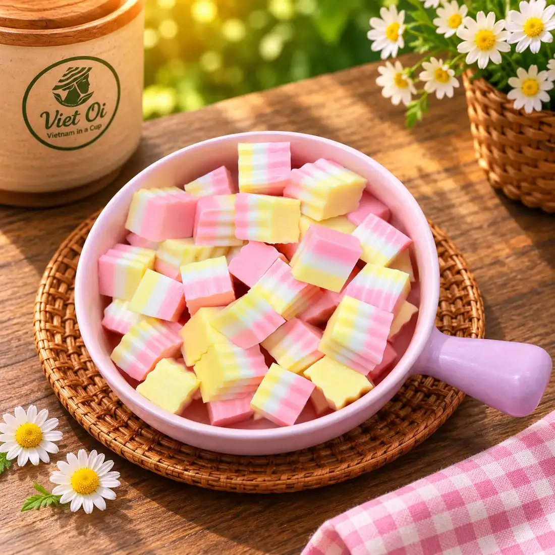 Layered Milk Jelly