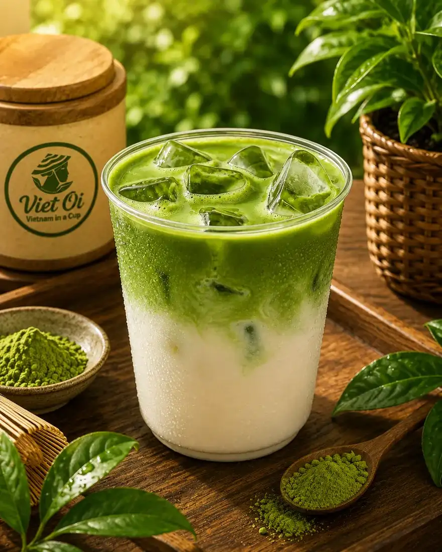 Oat Milk Matcha Latte