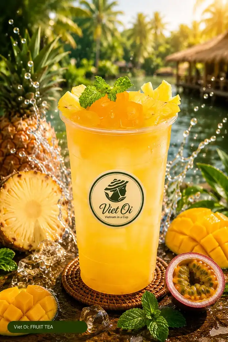 Pineapple Palm Seed Tea