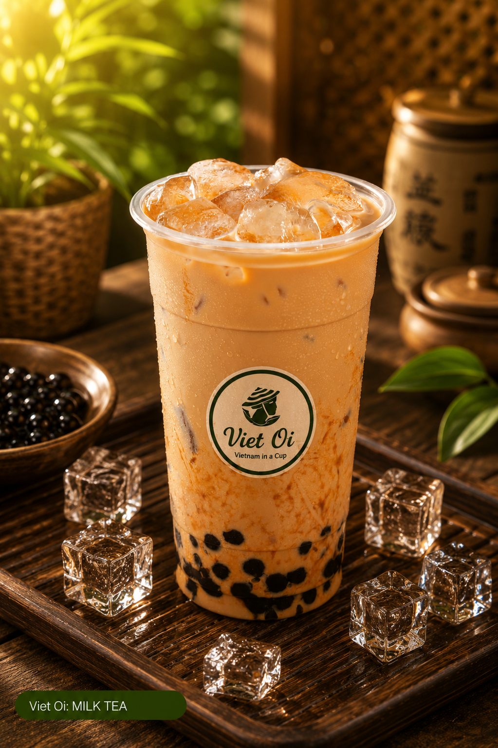 Brown Sugar Boba Milk Tea
