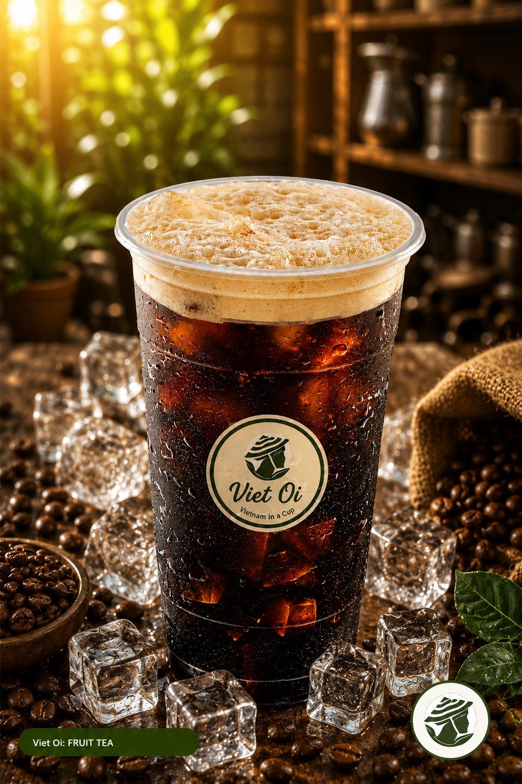 Iced Black Coffee