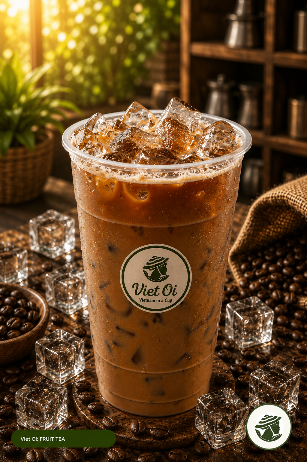 Iced Milk Coffee