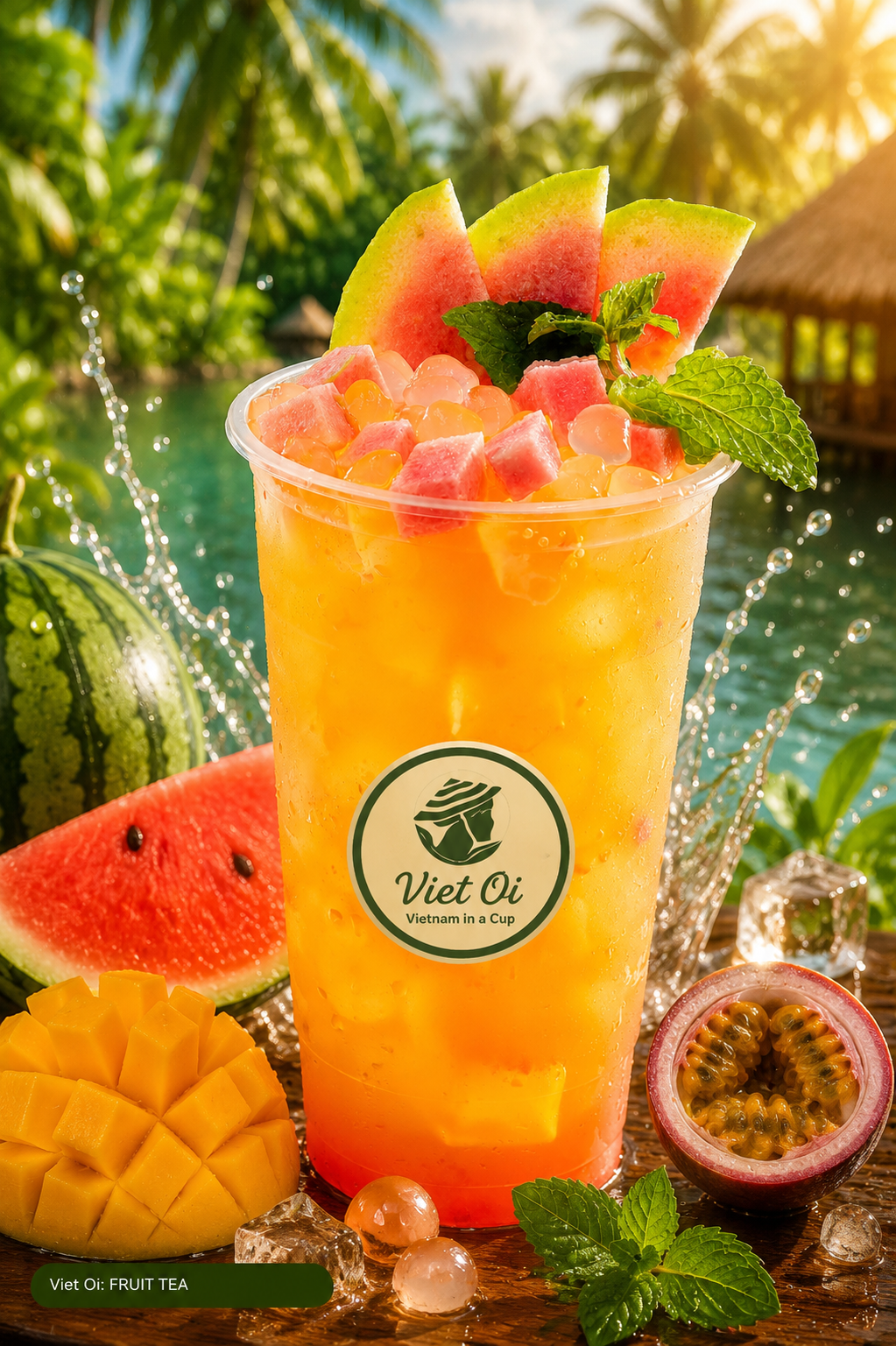 Pink Pearl Guava Tea